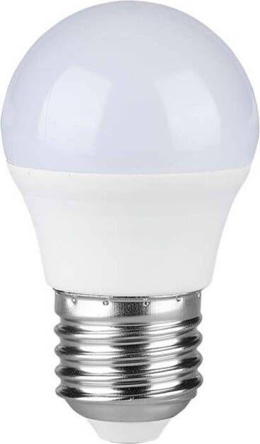 V-tac VT-246-N E27 LED Lamp Golf Samsung IP20 Wit 4.5W 470 Lumen 3000K 5 Jaar