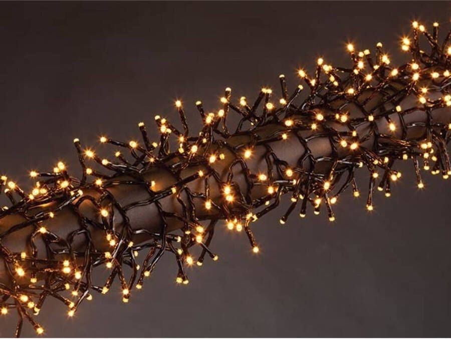 Vellight Kerstverlichting 12m 1020 LED&apos;s Arizona Wit Binnen & Buiten