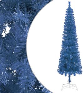 VidaXL Kerstboom Smal 150 Cm Blauw