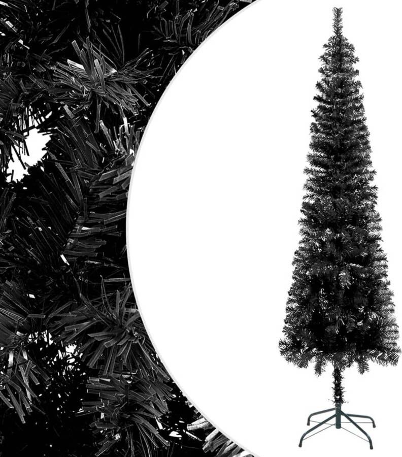VidaXL Kerstboom smal 180 cm zwart