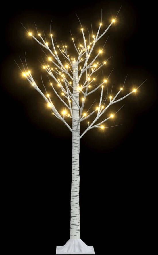 VidaXL Kerstboom wilg met 120 warmwitte LED&apos;s binnen en buiten 1 2 m