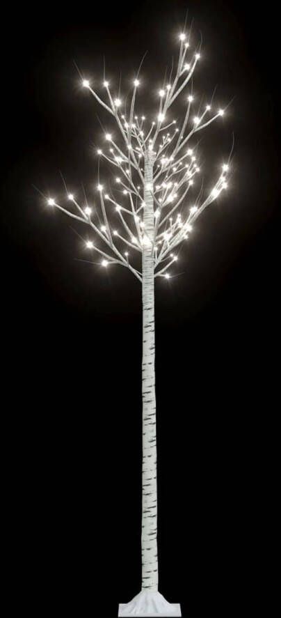 VidaXL Kerstboom wilg met 180 koudwitte LED&apos;s binnen en buiten 1 8 m