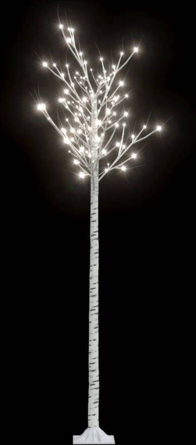 VidaXL Kerstboom wilg met 200 LED&apos;s binnen en buiten 2 m koudwit