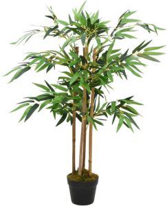 VidaXL Kunstplant bamboe Twiggy met pot 90 cm