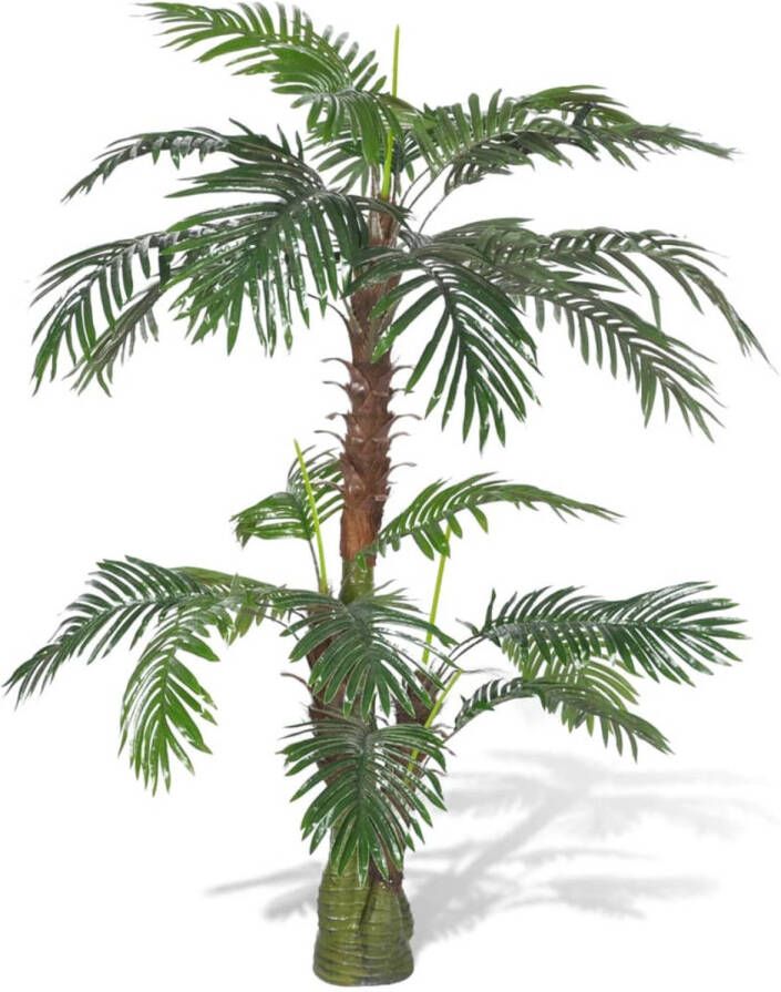 VidaXL Kunstplant cycaspalm 150 cm groen