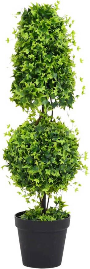 VidaXL Kunstplant met pot buxus 100 cm groen