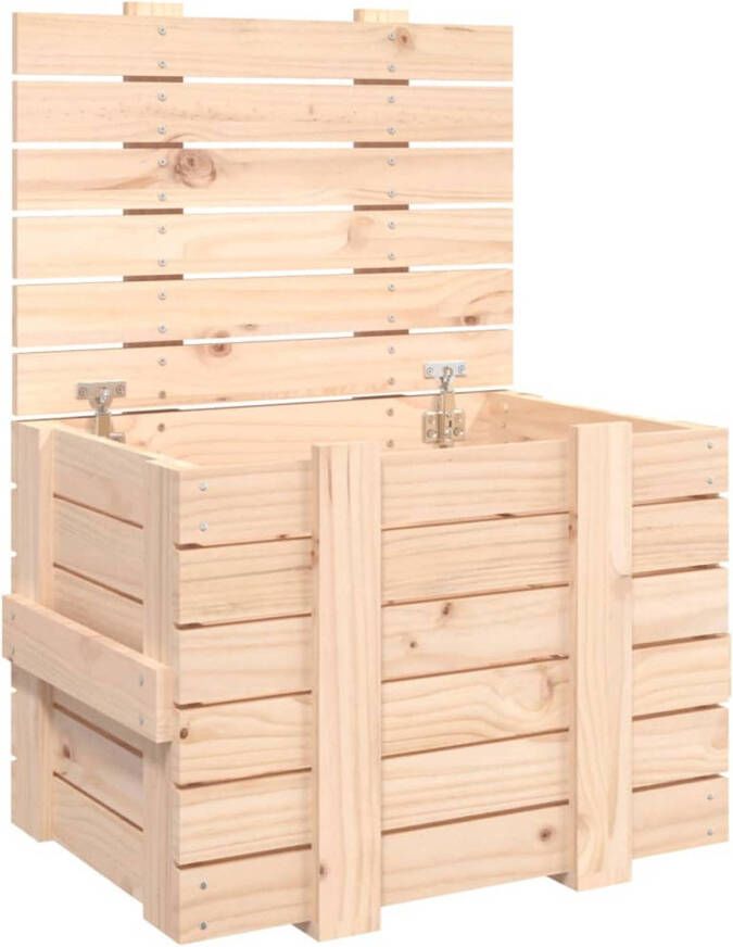 VidaXL Opbergbox 58x40 5x42 cm massief grenenhout