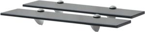 VidaXL Schappen Zwevend 2 St 50x10 Cm 8 Mm Glas