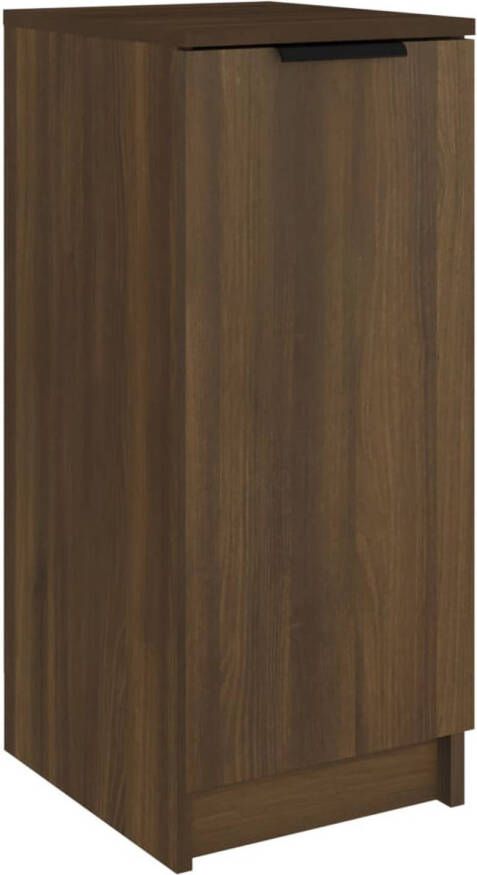 VidaXL Schoenenkast 30x35x70 cm bewerkt hout bruineikenkleurig
