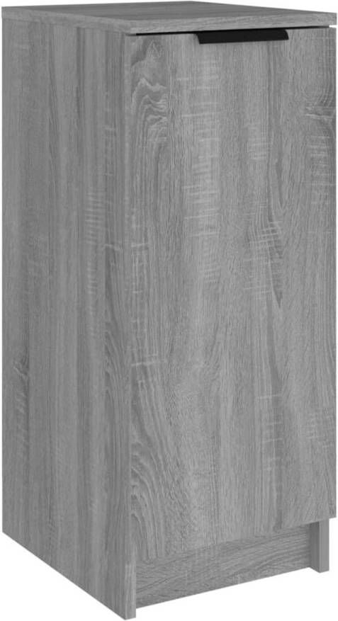 VidaXL Schoenenkast 30x35x70 cm bewerkt hout grijs sonoma eikenkleurig