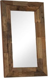 VidaXL Spiegel 50x80 cm massief gerecycled hout