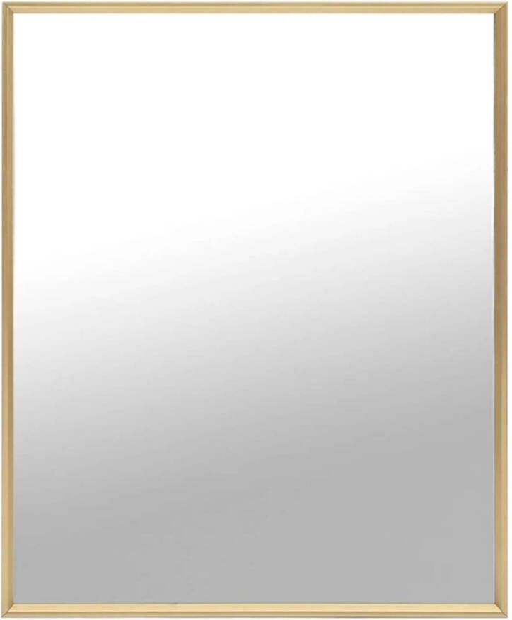 VidaXL Spiegel 70x50 cm goudkleurig