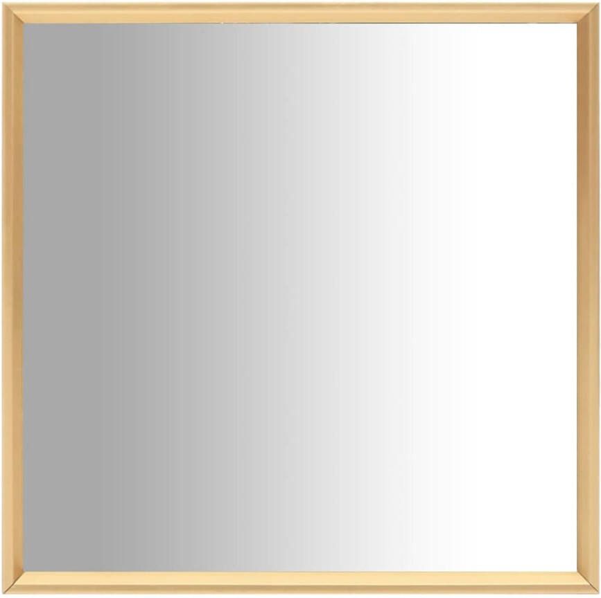 VidaXL Spiegel 70x70 cm goudkleurig