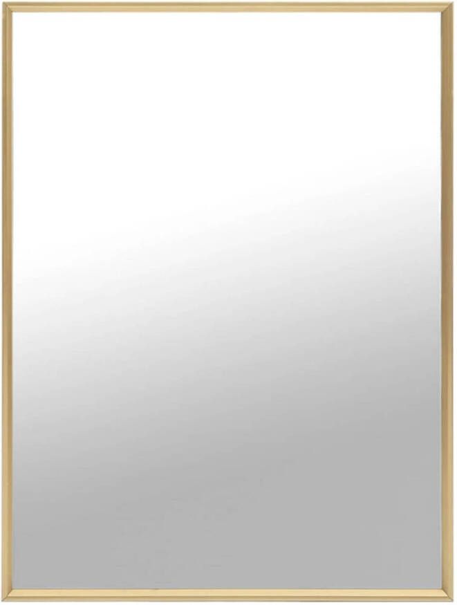 VidaXL Spiegel 80x60 cm goudkleurig
