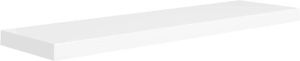 VidaXL Wandschap zwevend 90x23 5x3 8 cm MDF wit