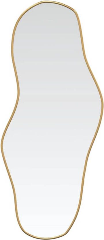 VidaXL Wandspiegel 60x25 cm goudkleurig