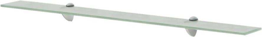VidaXL Zwevende plank 90x20 cm 8 mm glas