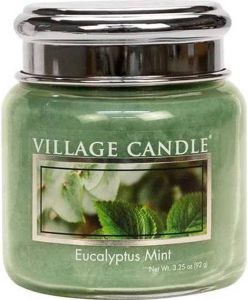 Village Candle Geurkaars Eucalyptus Mint 7 cm Wax Groen