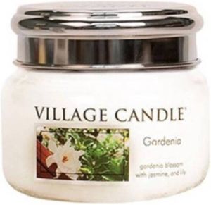 Village Candle Geurkaars Gardenia 8 X 9 5 Cm Wax glas Wit