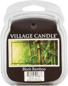 Village Candle Geurwax Black Bamboo 3 X 8 X 10 5 cm Zwart