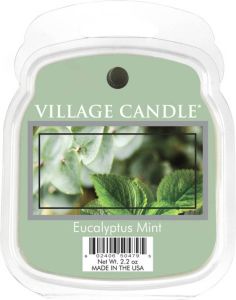 Village Candle Geurwax Eucalyptus Mint 3 X 8 X 10 5 cm Groen