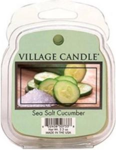 Village Candle Geurwax Sea Salt Cumcumber 3 X 8 X 10 5 cm Groen