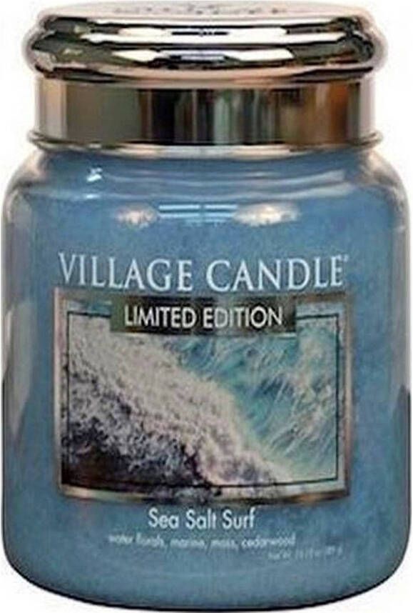 Village Candle Sea Salt Surf Medium Candle 105 Branduren