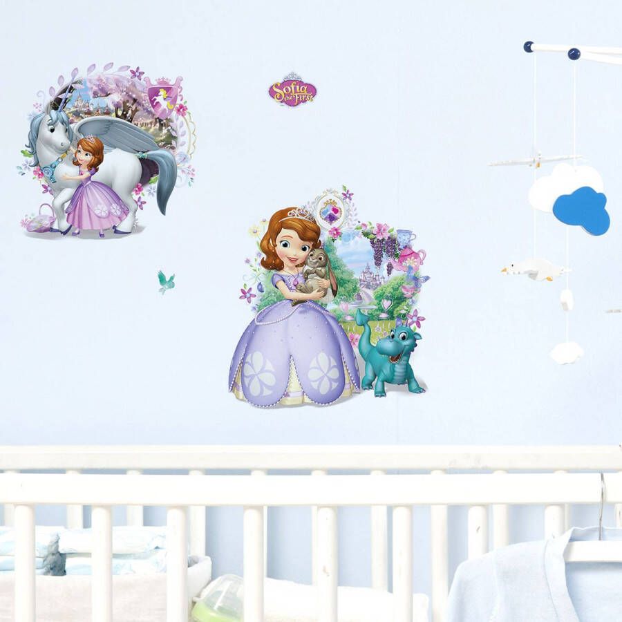 Walplus kids decoratie sticker disney sofia het prinsesje