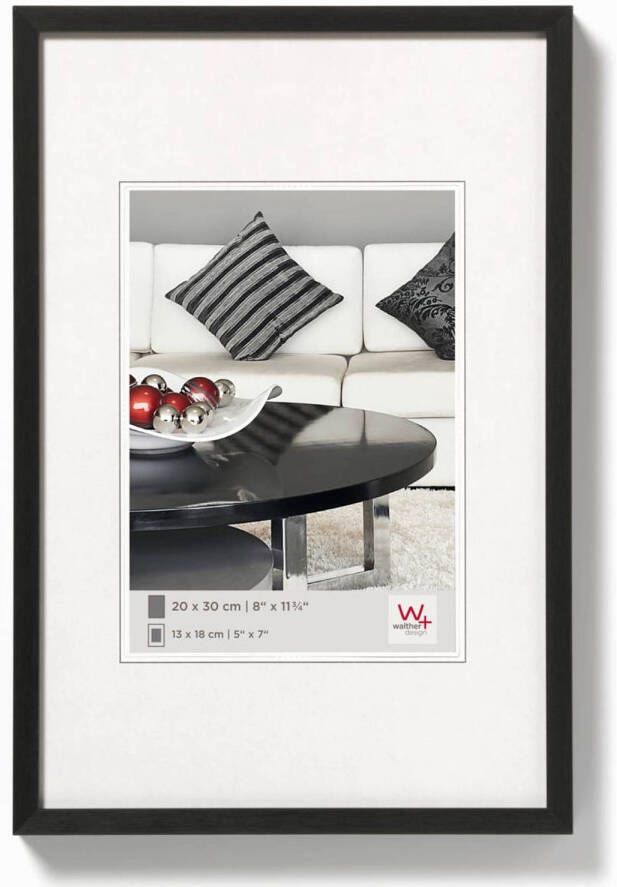 Walther Design Chair aluminiumlijst 020x030 zwart