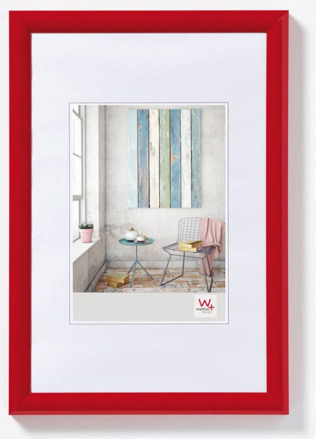 Walther Design Trendstyle Kunststof Fotolijst 15x20cm Rood