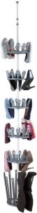 Wenko Schoenen carrousel telescopisch grijs