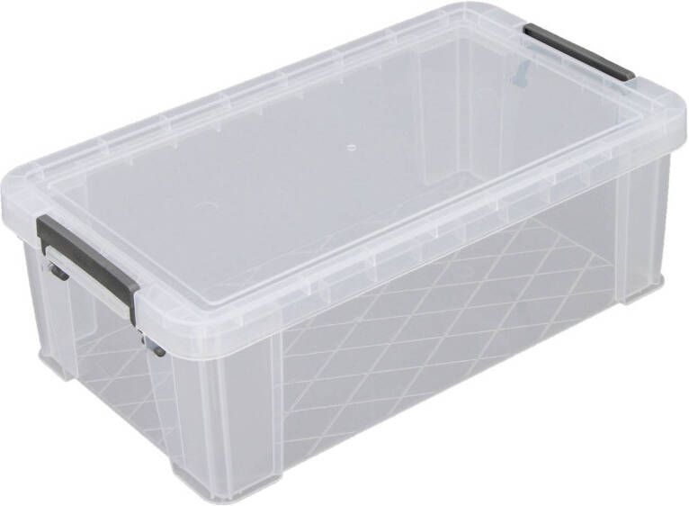 Whitefurze Allstore Opbergbox 5 8 liter Transparant 35 x 19 x 12 cm Opbergbox