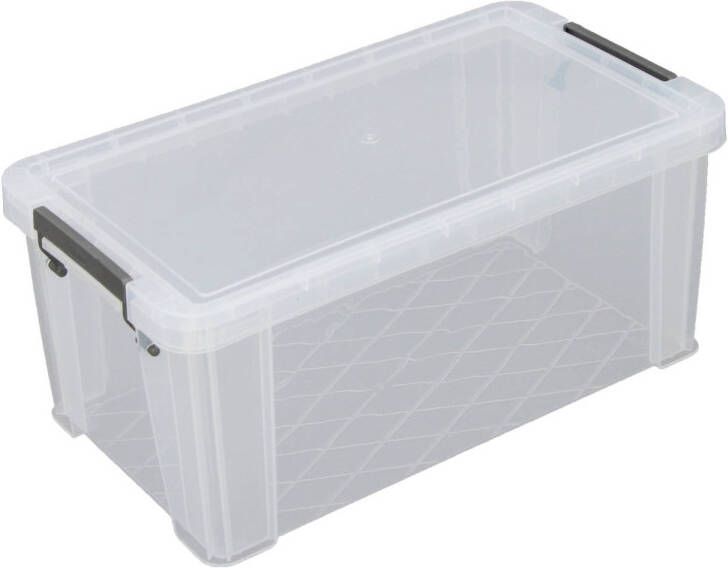 Whitefurze Allstore Opbergbox 7 5 liter Transparant 25 x 19 x 16 cm Opbergbox