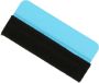 Wicotex Aandruk spatel rakel blauw kunststof voor raamfolie en plakplastic ca. 10 cm Decoratiefolie gladstrijken Meubelfolie - Thumbnail 1