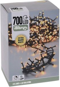 WOHI Micro Cluster 700 Led 14m Met Timer En Dimmer Extra Warm Wit