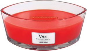 Woodwick Ellipse HearthWick Flame geurkaars Crimson Berries Tot 50 branduren