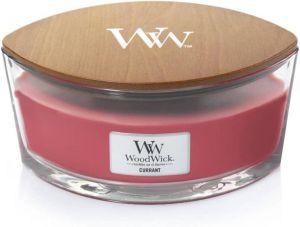 Woodwick Ellipse HearthWick Flame geurkaars Currant Tot 50 branduren