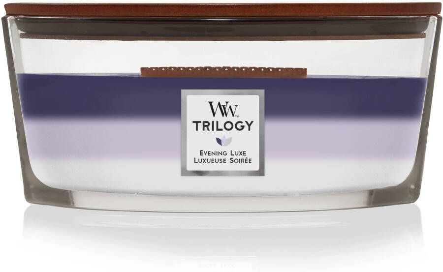 Woodwick Geurkaars Ellipse Trilogy Evening Luxe 9 cm 19 cm