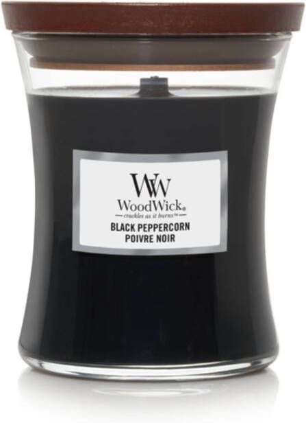 Woodwick Geurkaars Medium Black Peppercorn 11 cm ø 10 cm