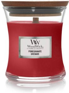 Woodwick Kaars Mini Pomegranate 8 cm ø 7 cm
