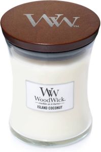 Woodwick WW Island Coconut Medium Candle