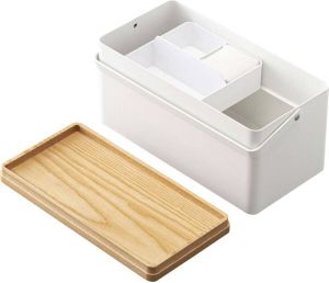 Yamazaki Sewing box Tower White