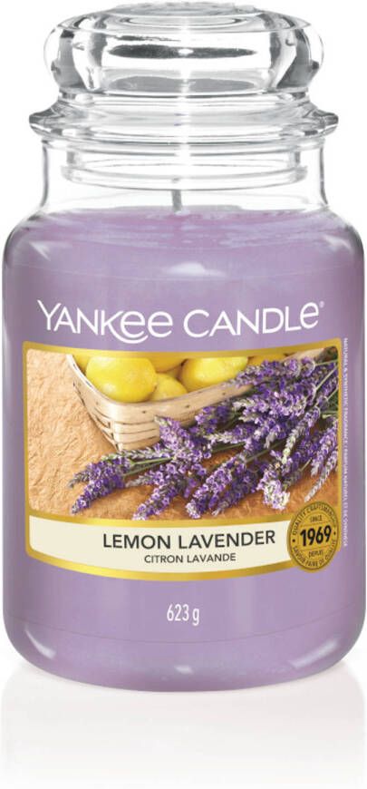 Yankee Candle Geurkaars Large Lemon Lavender 17 cm ø 11 cm