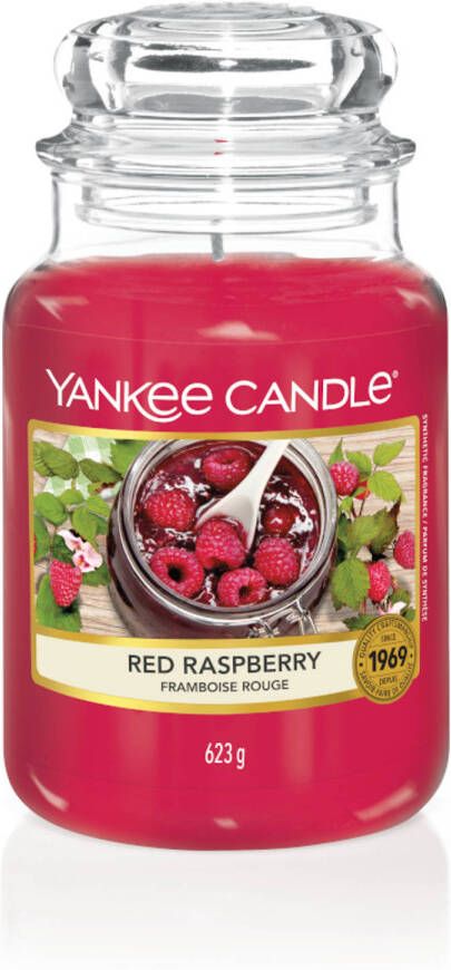 Yankee Candle Geurkaars Large Red Raspberry 17 cm ø 11 cm
