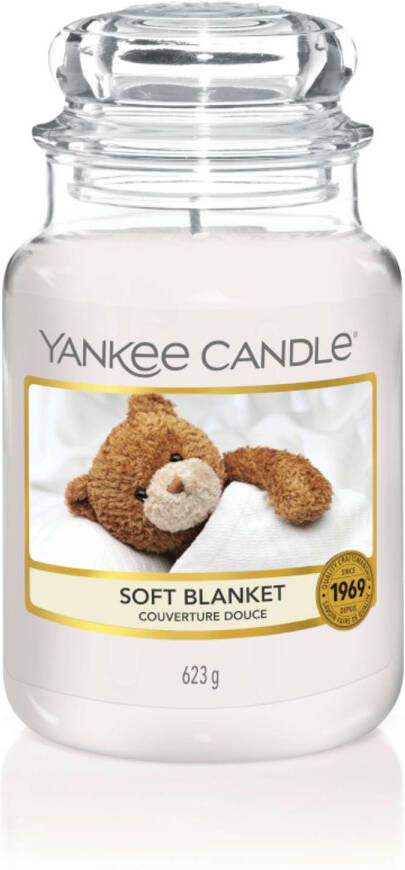 Yankee Candle Geurkaars Large Soft Blanket 17 cm ø 11 cm