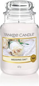 Yankee Candle Wedding Day geurkaars Large Jar Tot 150 branduren