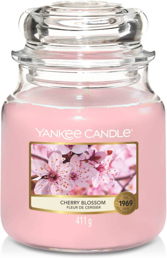 Yankee Candle Geurkaars Medium Cherry Blossom 13 cm ø 11 cm