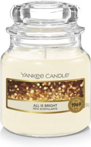 Yankee Candle Geurkaars Small All Is Bright 9 Cm ø 6 Cm