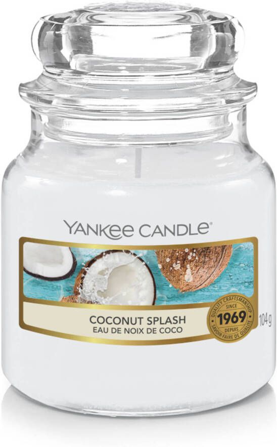 Yankee Candle Geurkaars Small Coconut Splash 9 cm ø 6 cm