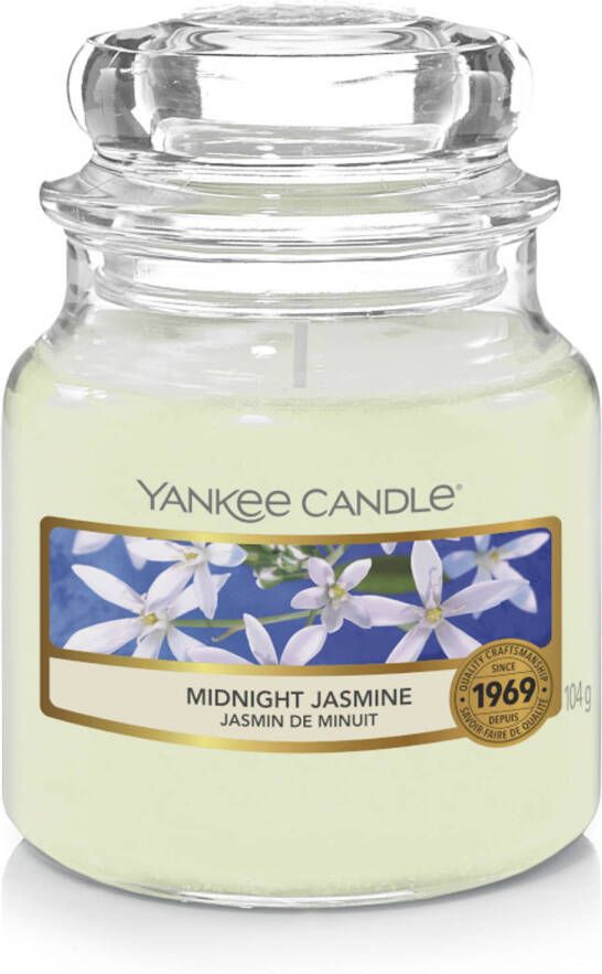 Yankee Candle Geurkaars Small Midnight Jasmine 9 cm ø 6 cm